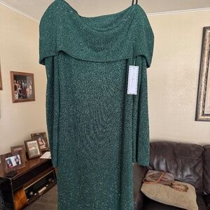 Sparkly Green Premier Amour Dress